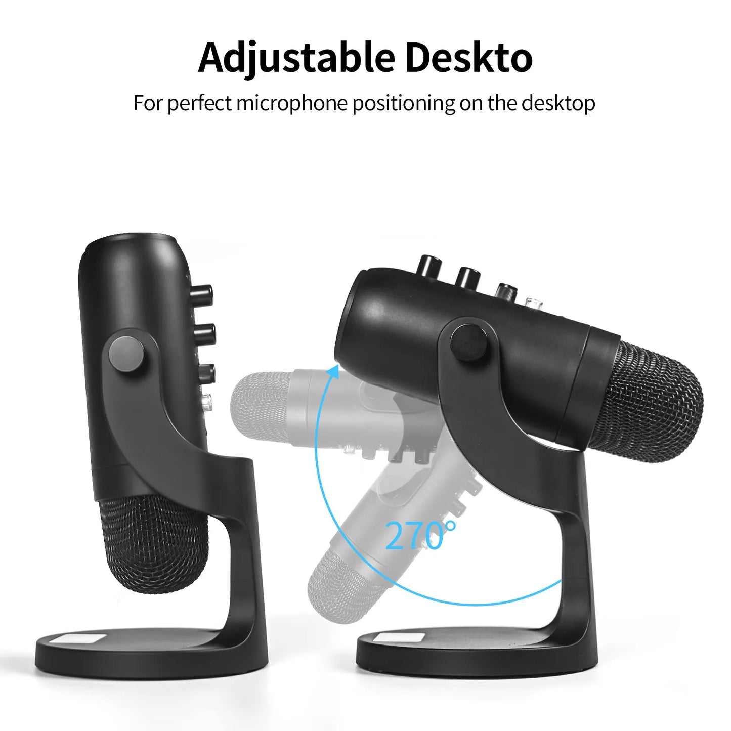 MC-PW8 - Microphone à Condensateur USB  pour Téléphone & Ordinateur
