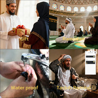 Bague de Zikr Connectée iTasbih Salam +3 Tailles (Version 2026)
