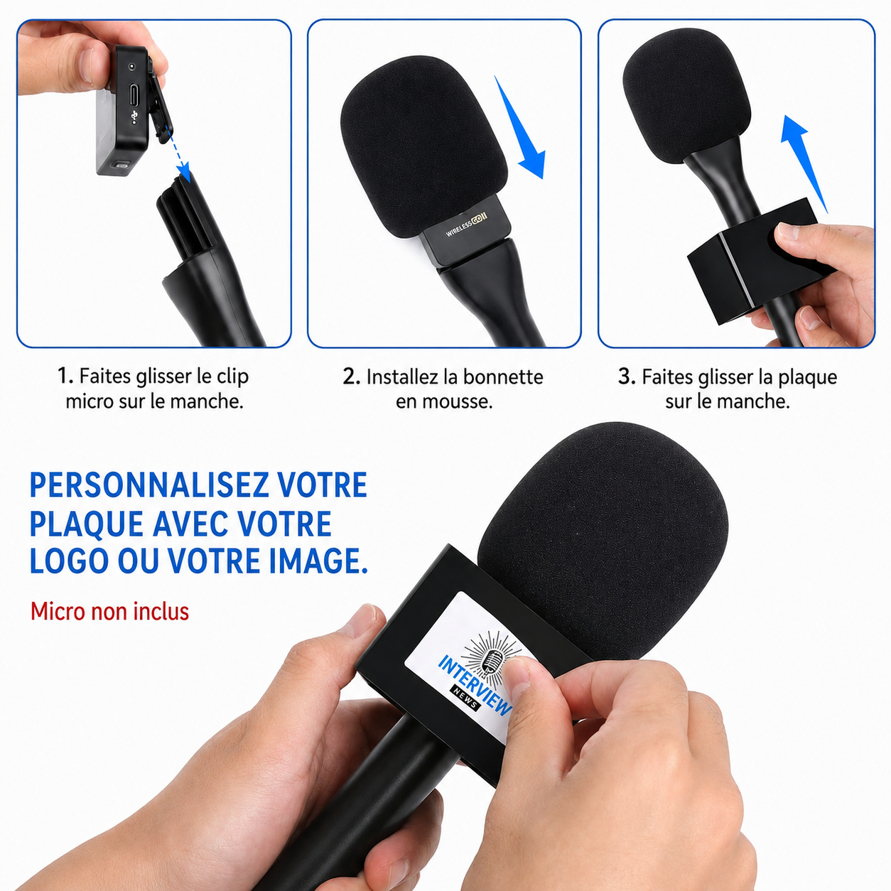 Support de Microphone