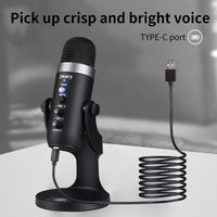MC-PW8 - Microphone à Condensateur USB  pour Téléphone & Ordinateur